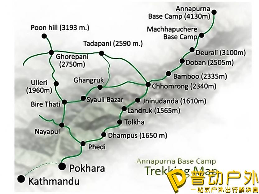 徒步|尼泊尔安娜普尔纳大本营 布恩山(abc poonhill)徒步